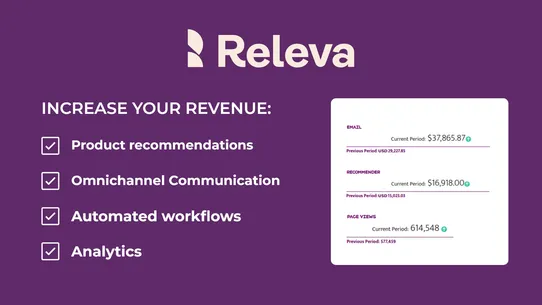 Releva ‑ AI growth automation screenshot