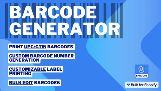 F: Retail Barcode Generator screenshot