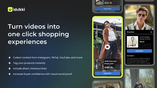 Idukki‑ Shoppable Videos &amp; UGC screenshot