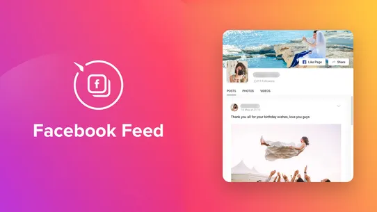 Facebook Feed by Elfsight screenshot