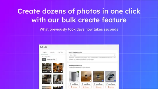 Snapshot: AI Product Photos screenshot