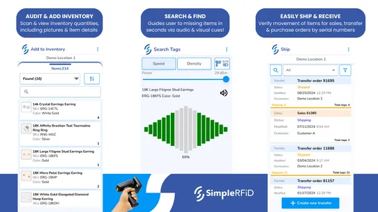 Simple RFID Inventory Solution screenshot