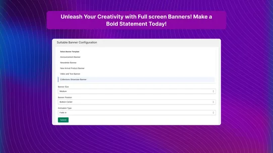 Bannerify ‑ Animated Popup screenshot