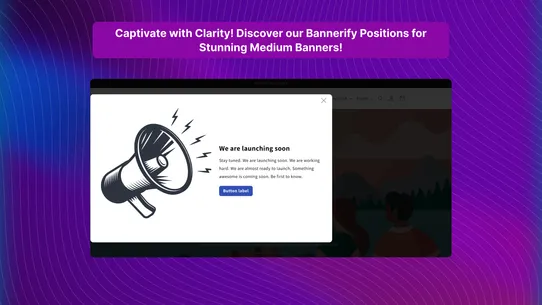 Bannerify ‑ Animated Popup screenshot