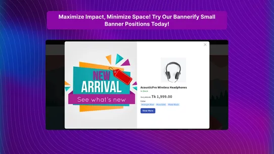 Bannerify ‑ Animated Popup screenshot