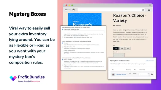 Profit Bundles &amp; Mystery Boxes screenshot