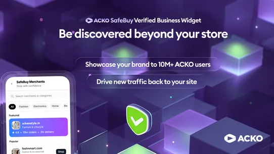 Acko SafeBuy Trust Badge screenshot