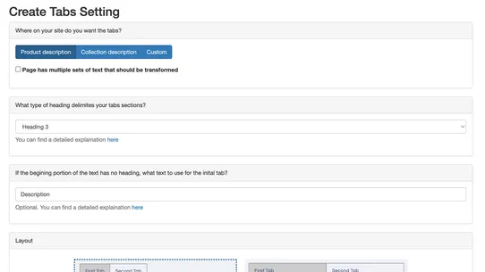 SS: Toggle Description screenshot