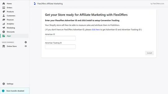 FlexOffers Affiliate Marketing screenshot