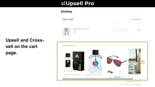 Upsell App by Cart Upsell Pro screenshot