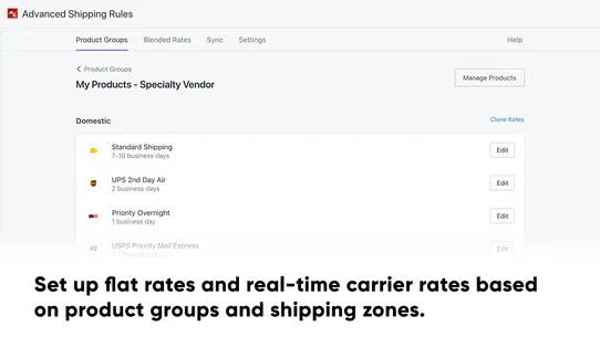 Advanced Shipping Rules screenshot