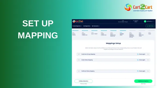 Cart2Cart Store Migration screenshot