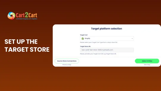 Cart2Cart Store Migration screenshot