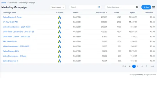 WebMaxy eGrowth screenshot