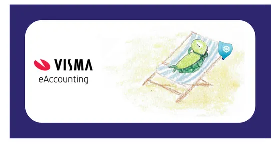 Visma eAccounting screenshot