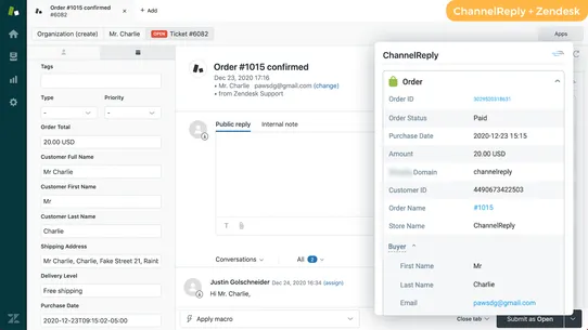 ChannelReply screenshot