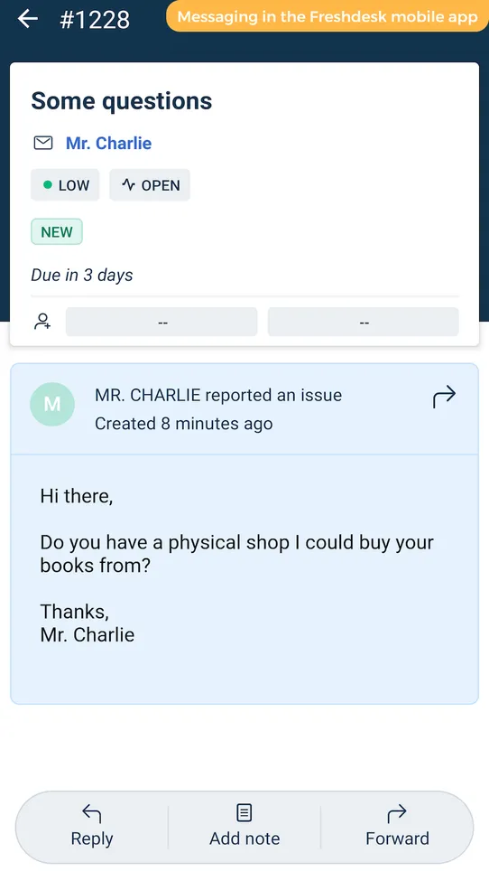 ChannelReply screenshot