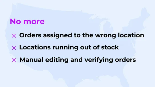 AFR Advanced Fulfillment Rules screenshot