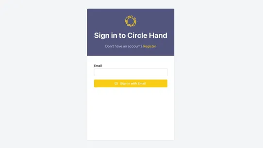 Circle Hand screenshot