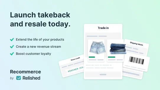 Recommerce screenshot