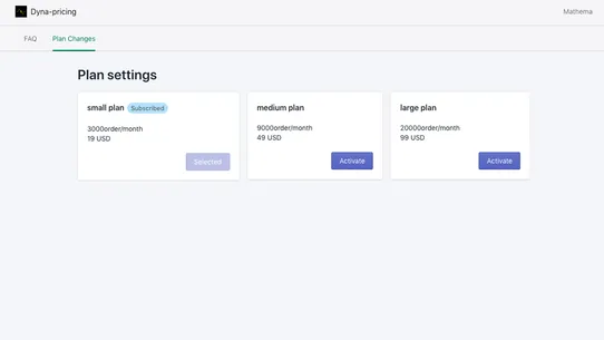 Dyna‑Pricing: Dynamic pricing screenshot