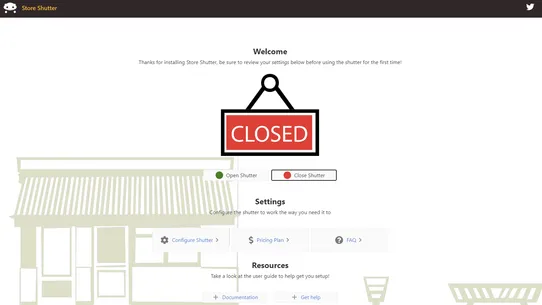Store Shutter screenshot