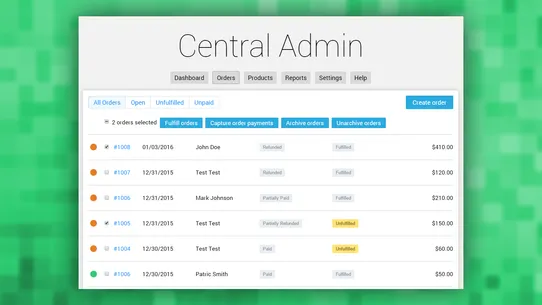 Central Admin by Webyze screenshot