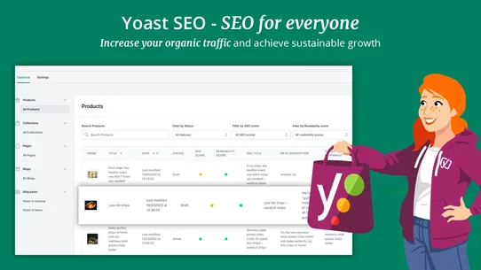 Yoast SEO ‑ Store optimization screenshot