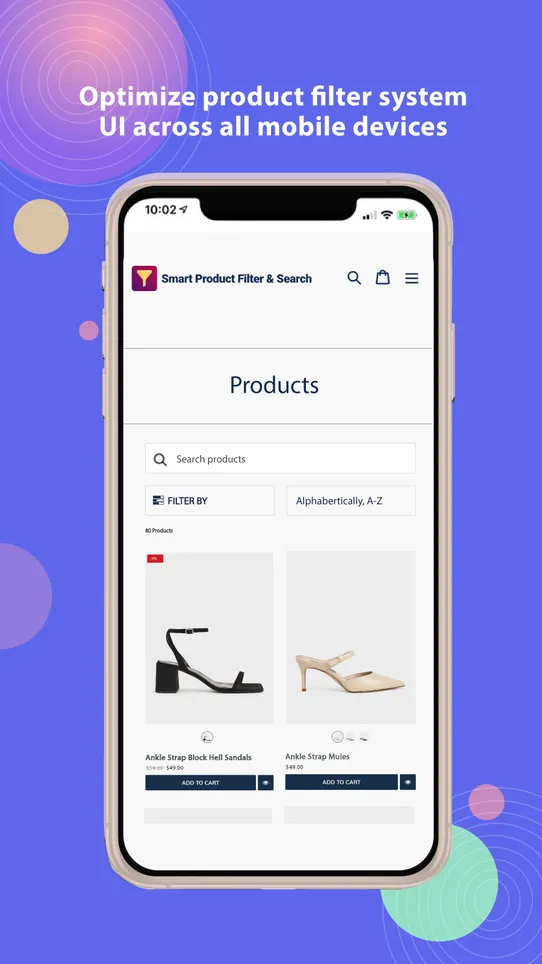 Smart Product Filter &amp; Search screenshot