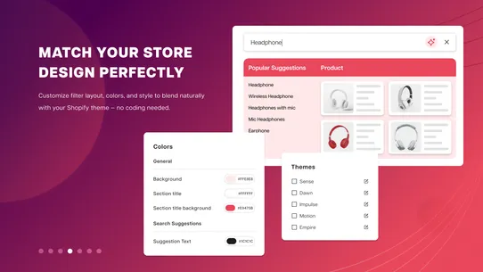 Smart Product Filter &amp; Search screenshot