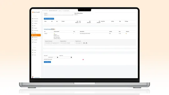 Versa Cloud ERP for eCommerce screenshot
