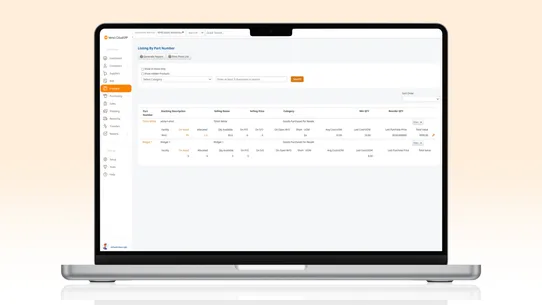 Versa Cloud ERP for eCommerce screenshot