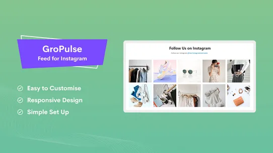 GroPulse Feed for Instagram screenshot