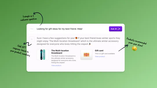 Shopchat: AI Search Assistant screenshot