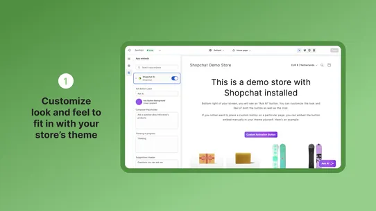 Shopchat: AI Search Assistant screenshot