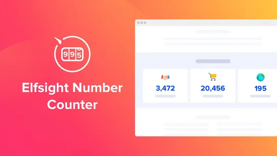 Number Counter by Elfsight screenshot