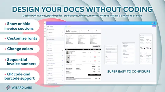 Wizard Labs: Invoice Wizard screenshot