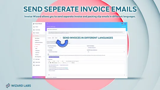 Wizard Labs: Invoice Wizard screenshot