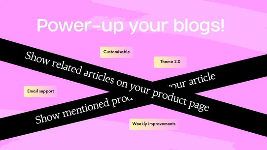 Blog Product Spotlight screenshot