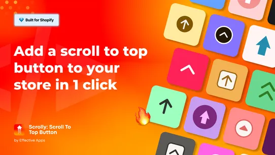 Scrolly: Scroll To Top Button screenshot