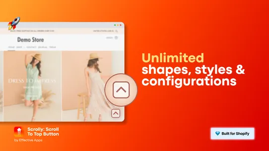 Scrolly: Scroll To Top Button screenshot