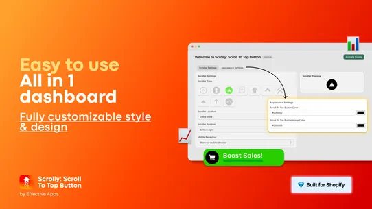 Scrolly: Scroll To Top Button screenshot