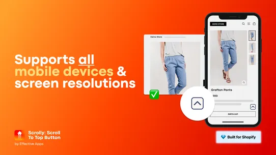 Scrolly: Scroll To Top Button screenshot