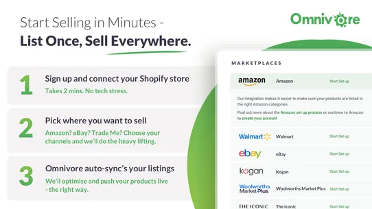 Omnivore for Marketplaces screenshot