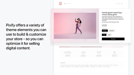Pixify ‑ Digital Downloads screenshot