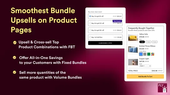 Fly: Bundles, Upsells &amp; FBT screenshot