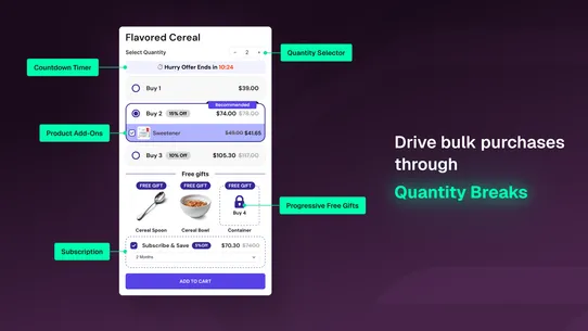 Fly Bundles Quantity Breaks screenshot
