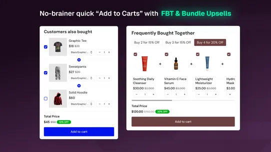 Fly Bundles Quantity Breaks screenshot