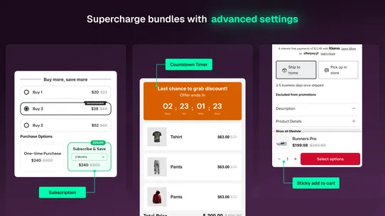 Fly Bundles Quantity Breaks screenshot
