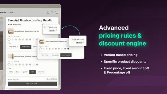 Fly Bundles Quantity Breaks screenshot